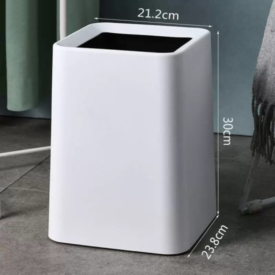 Plastic Trash Can 12 Liter